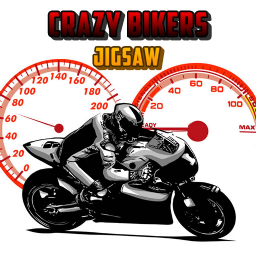 Crazy Bikers Jigsaw
